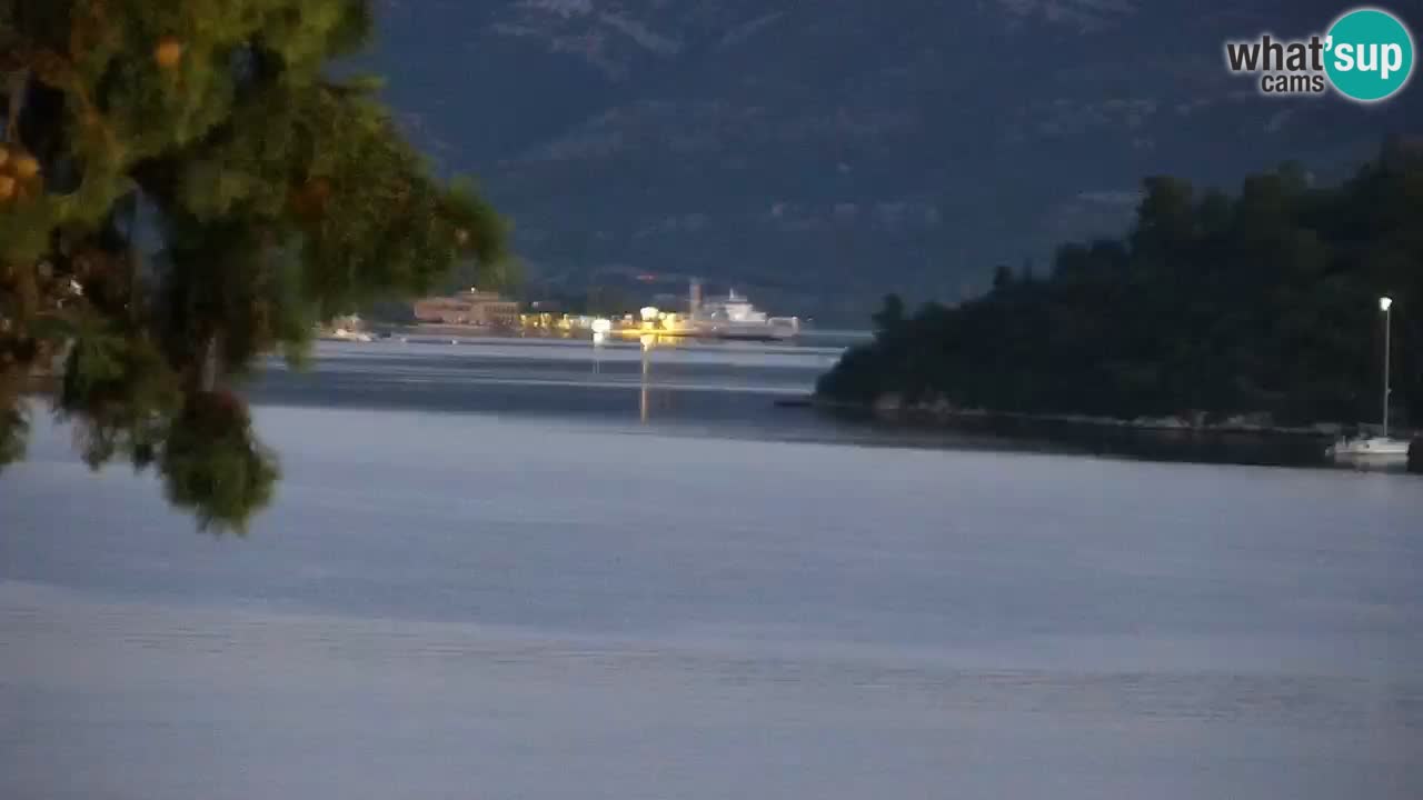 Lumbarda resort Webcam Korčula