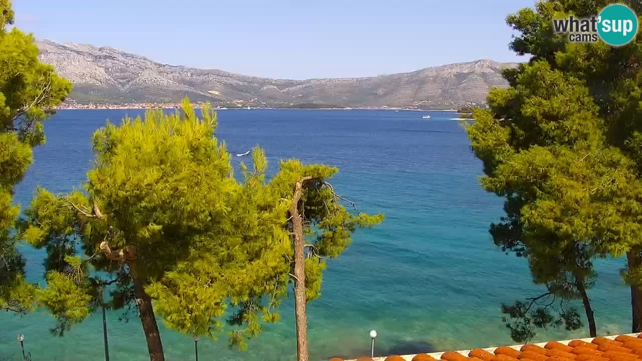 Lumbarda Resort camera en vivo Korčula