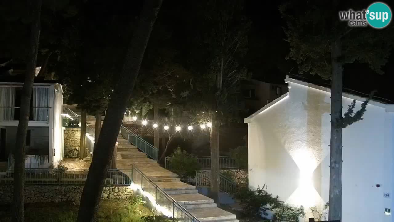 Lumbarda resort Spletna kamera Korčula