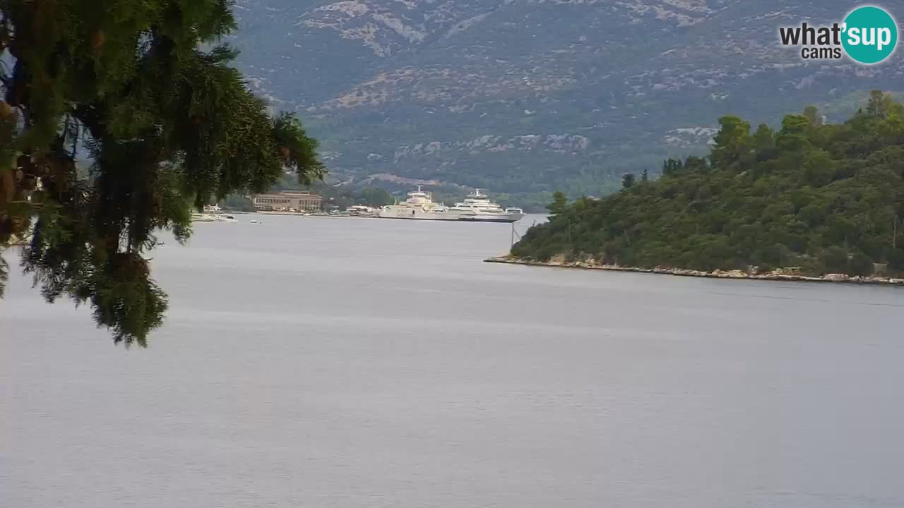 Lumbarda Resort camera en vivo Korčula