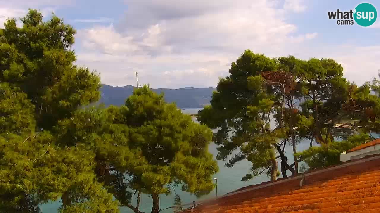 Lumbarda resort Spletna kamera Korčula