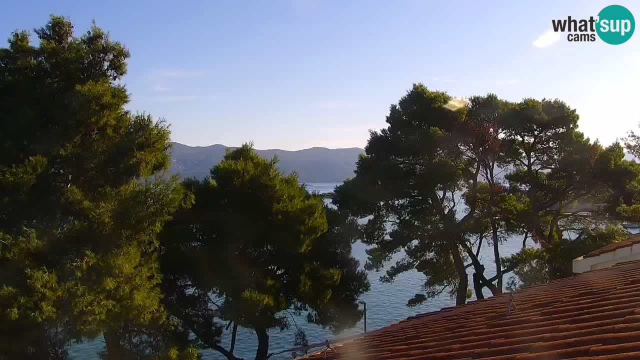 Lumbarda Resort live cam Curzola