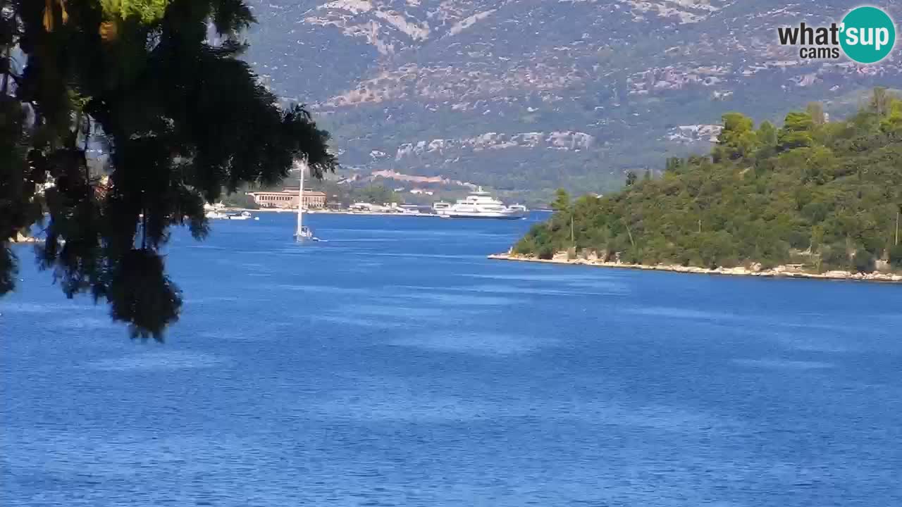 Lumbarda resort – livecam Korčula