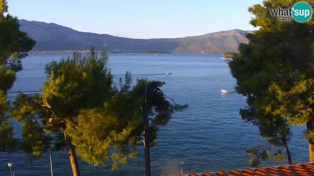 Lumbarda Resort camera en vivo Korčula