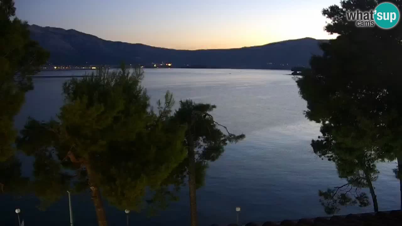 Lumbarda resort – livecam Korčula