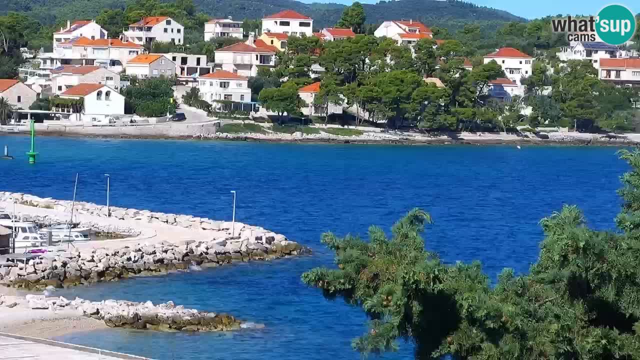 Lumbarda Resort live cam Curzola