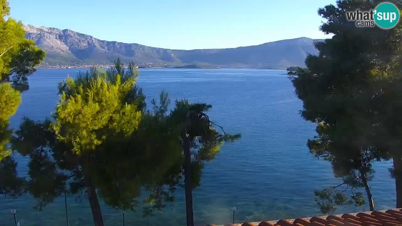 Lumbarda resort Webcam Korčula