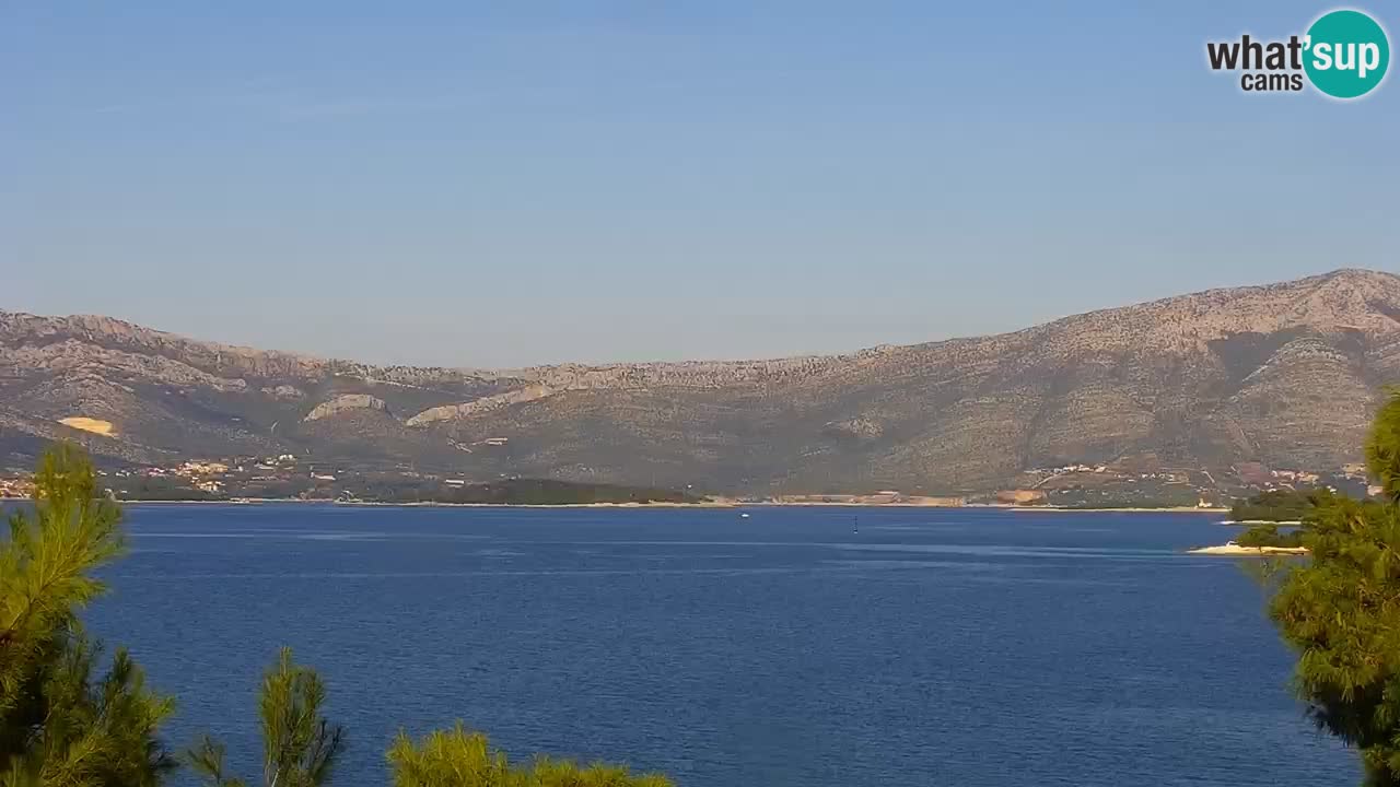 Lumbarda resort Web Kamera Korčula
