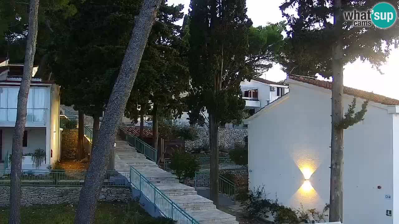 Lumbarda resort Web Kamera Korčula