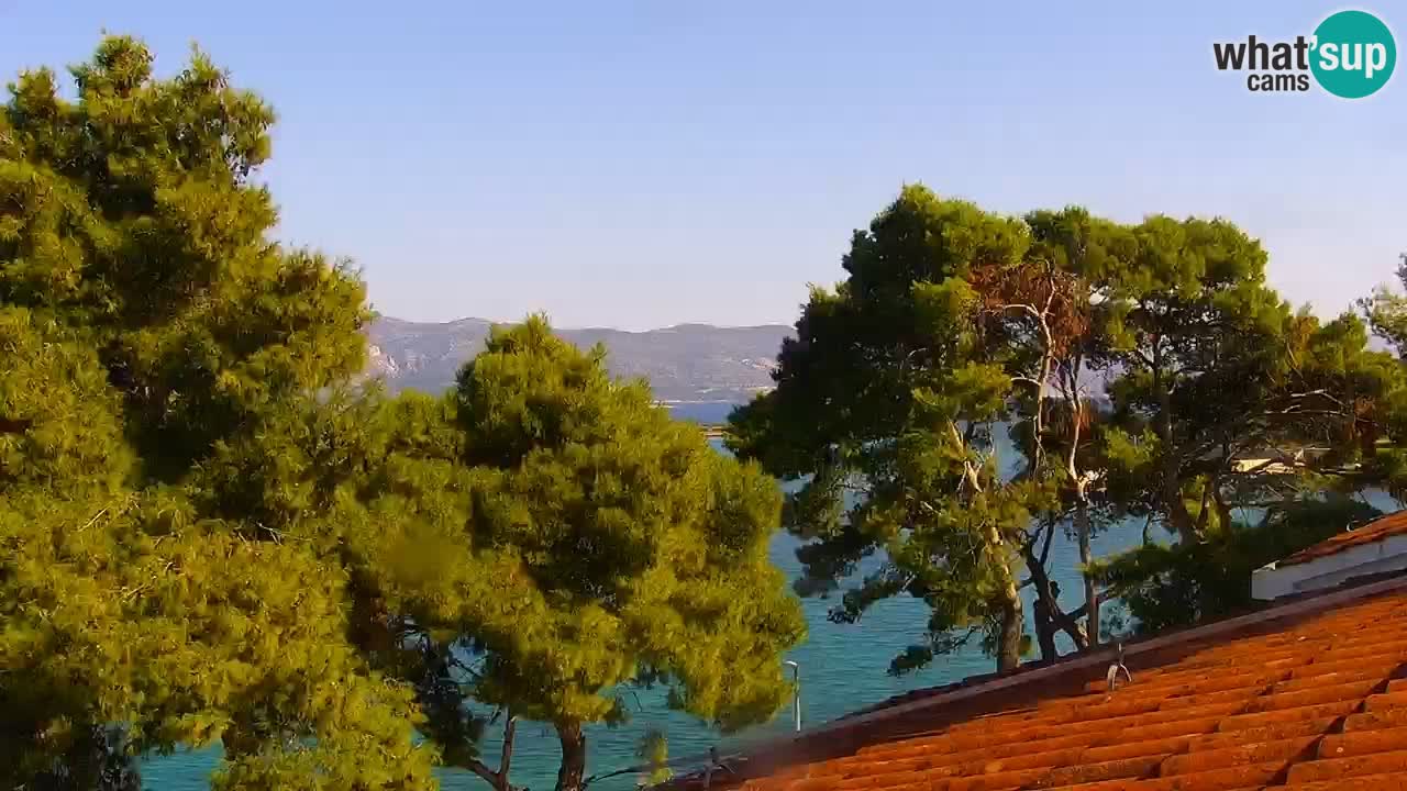 Lumbarda resort Web Kamera Korčula