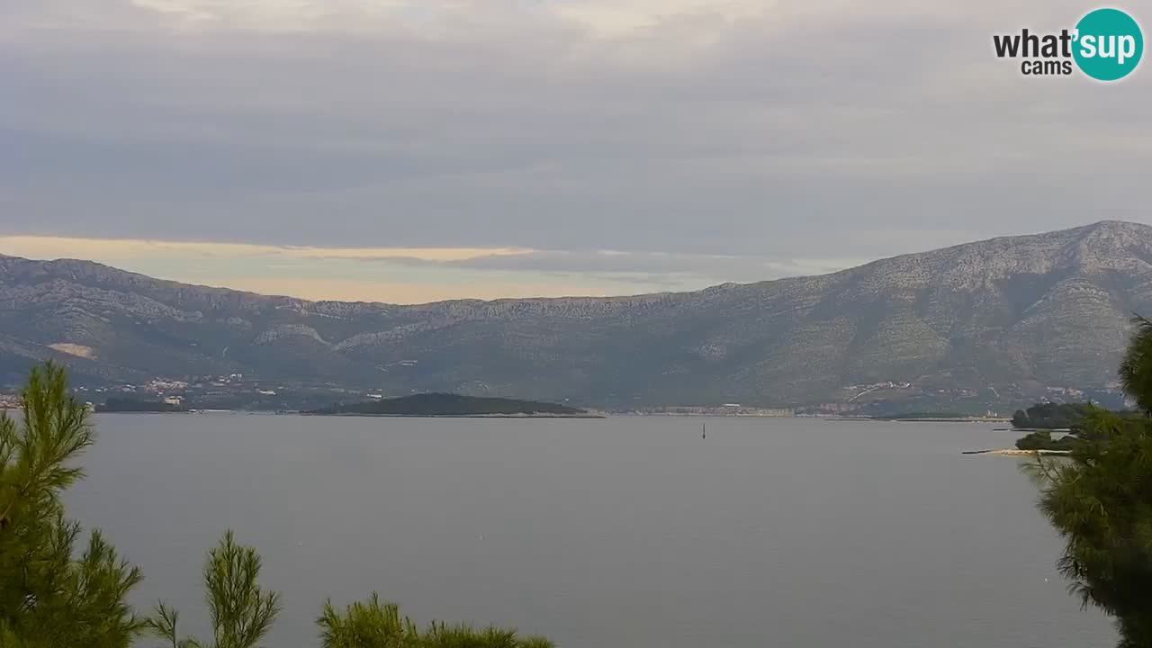 Lumbarda Resort camera en vivo Korčula