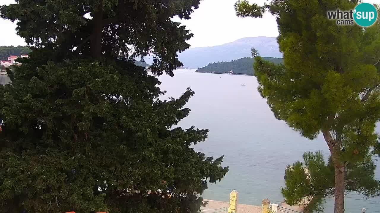 Lumbarda Resort live cam Curzola