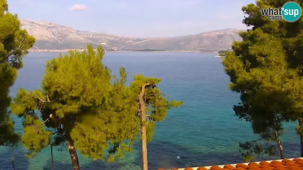 Lumbarda Resort camera en vivo Korčula