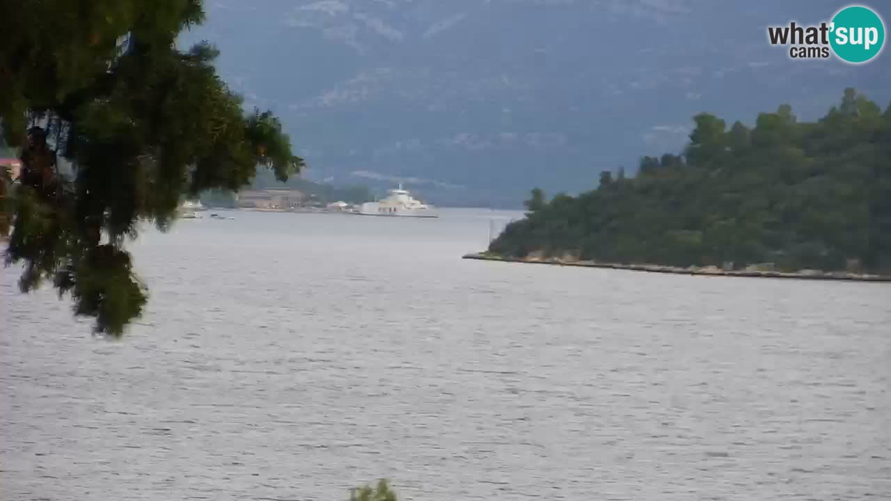 Lumbarda resort Web Kamera Korčula