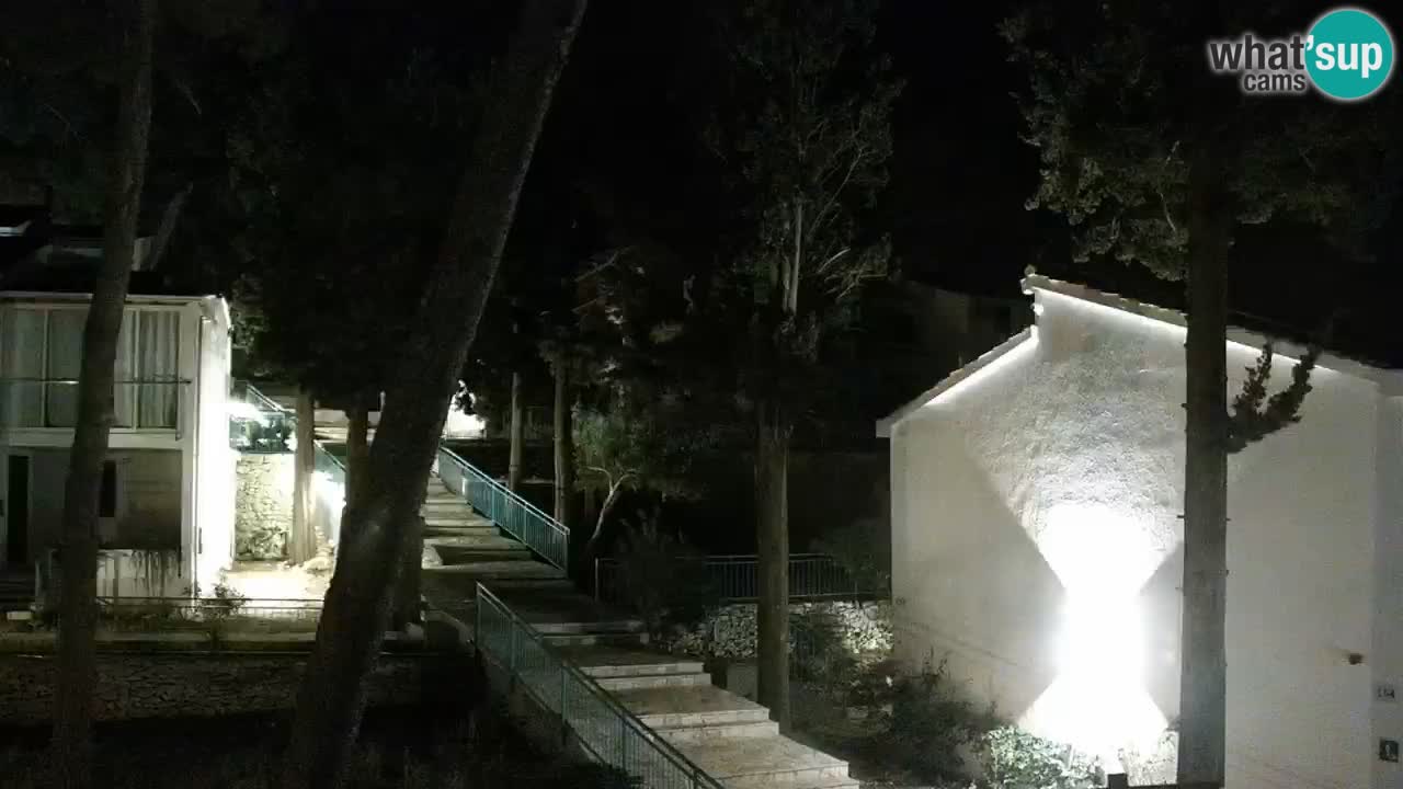 Lumbarda resort Spletna kamera Korčula
