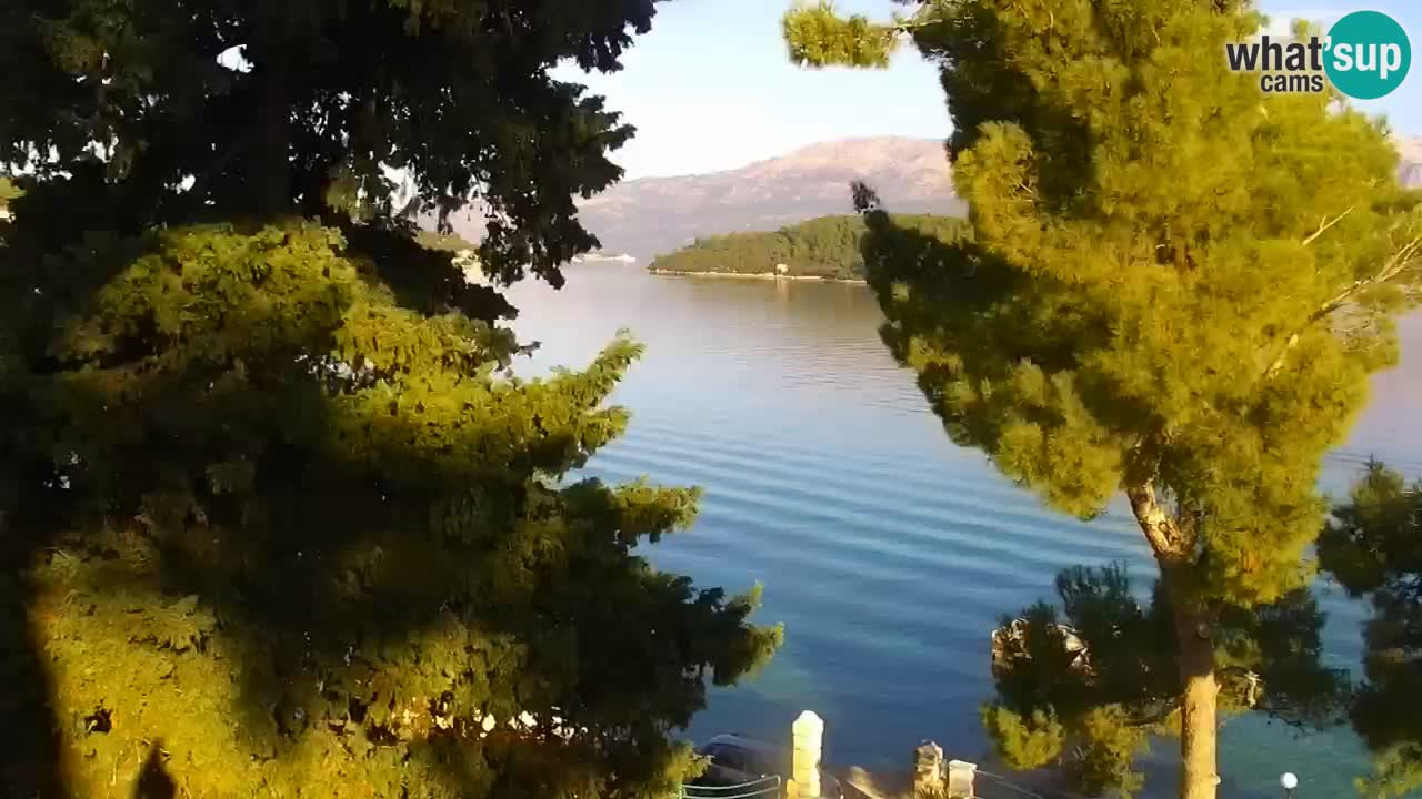 Lumbarda Resort camera en vivo Korčula