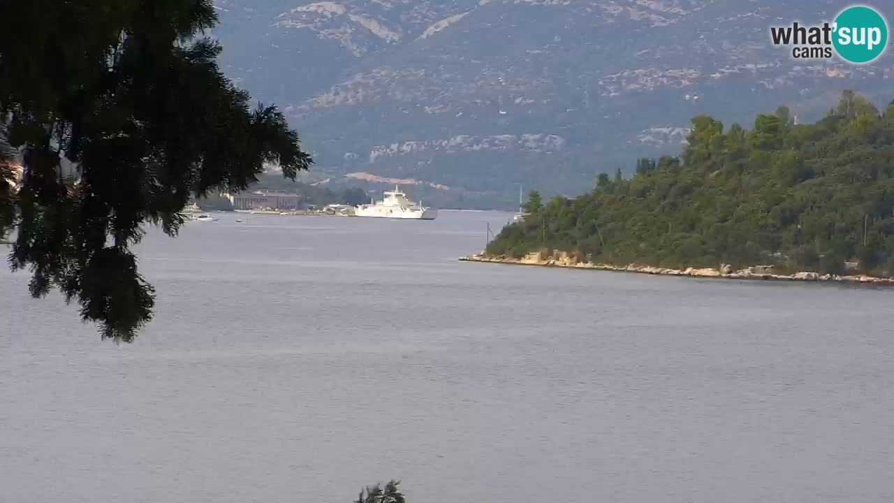 Lumbarda Resort live cam Curzola