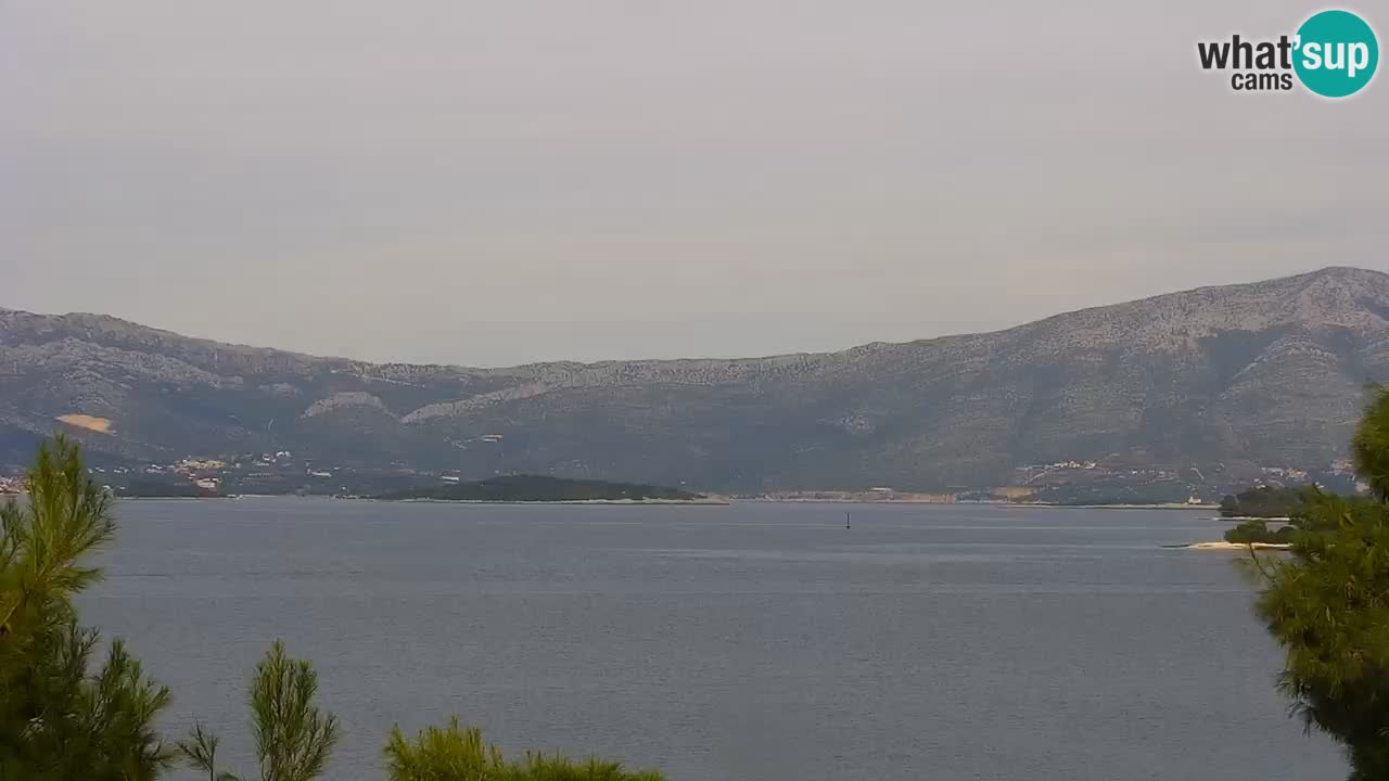 Lumbarda resort – livecam Korčula