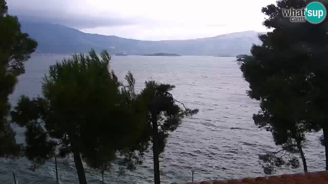 Lumbarda resort Webcam Korčula