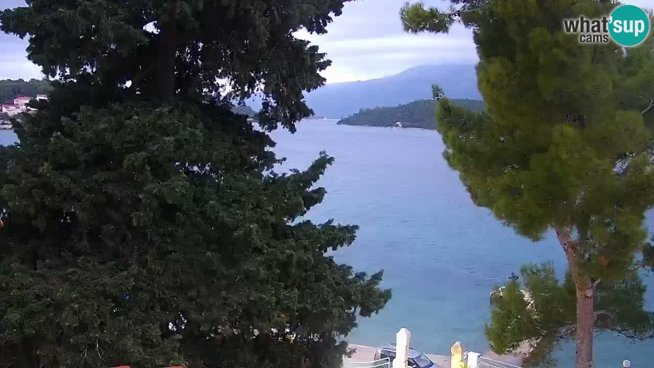 Lumbarda Resort live cam Curzola