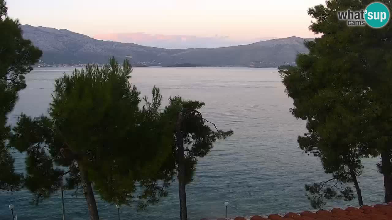 Lumbarda resort – livecam Korčula