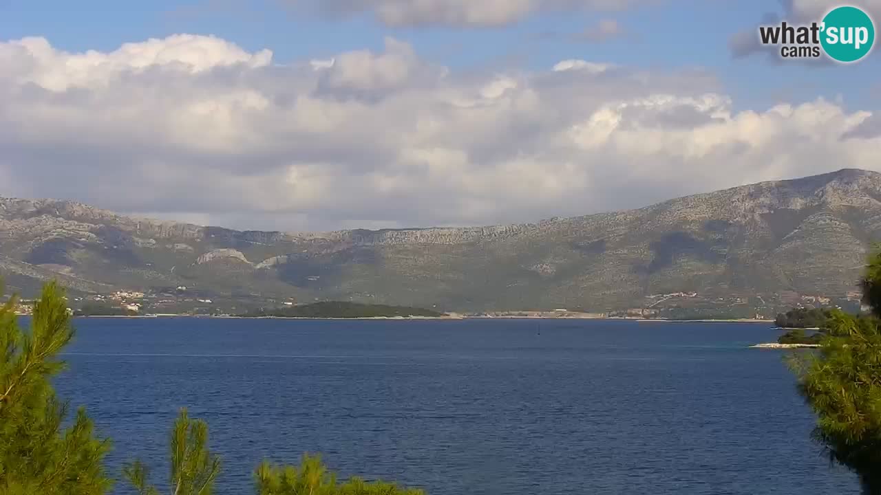 Lumbarda Resort live cam Curzola