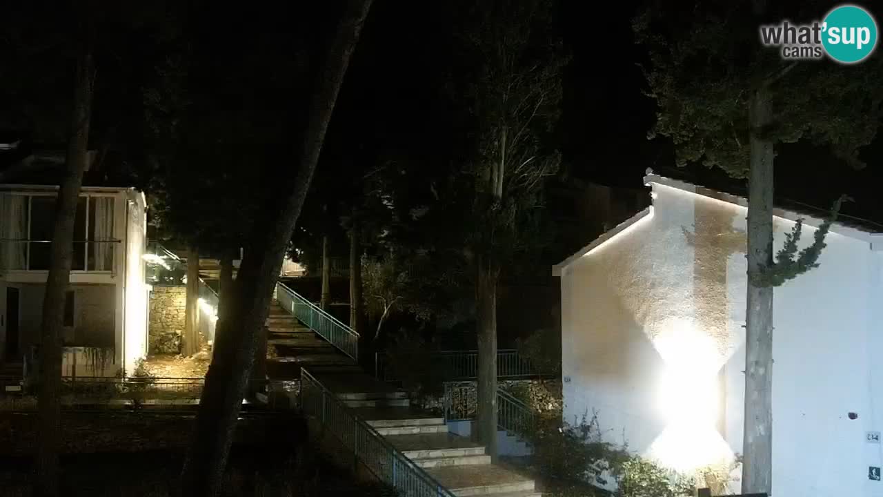 Lumbarda resort Spletna kamera Korčula