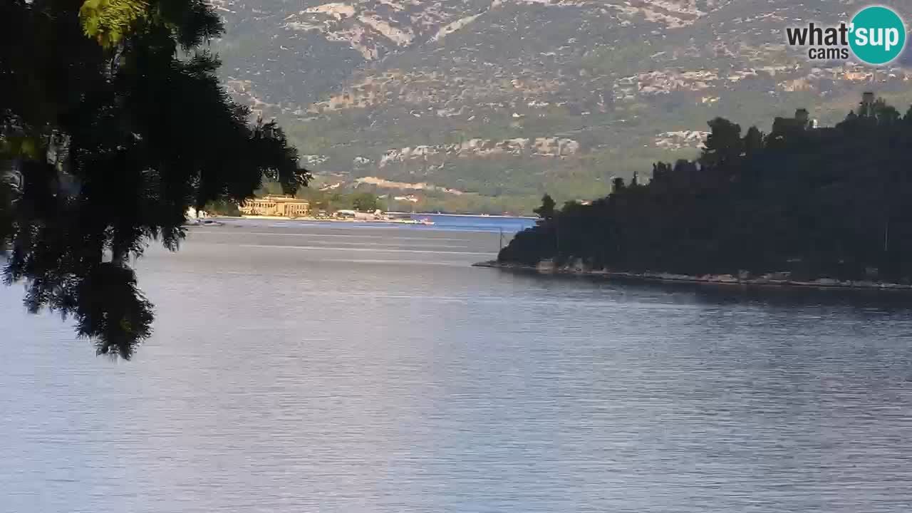 Lumbarda resort Webcam Korčula