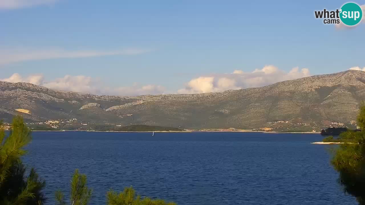 Lumbarda resort – livecam Korčula