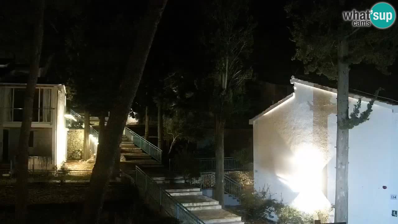 Lumbarda resort Web Kamera Korčula