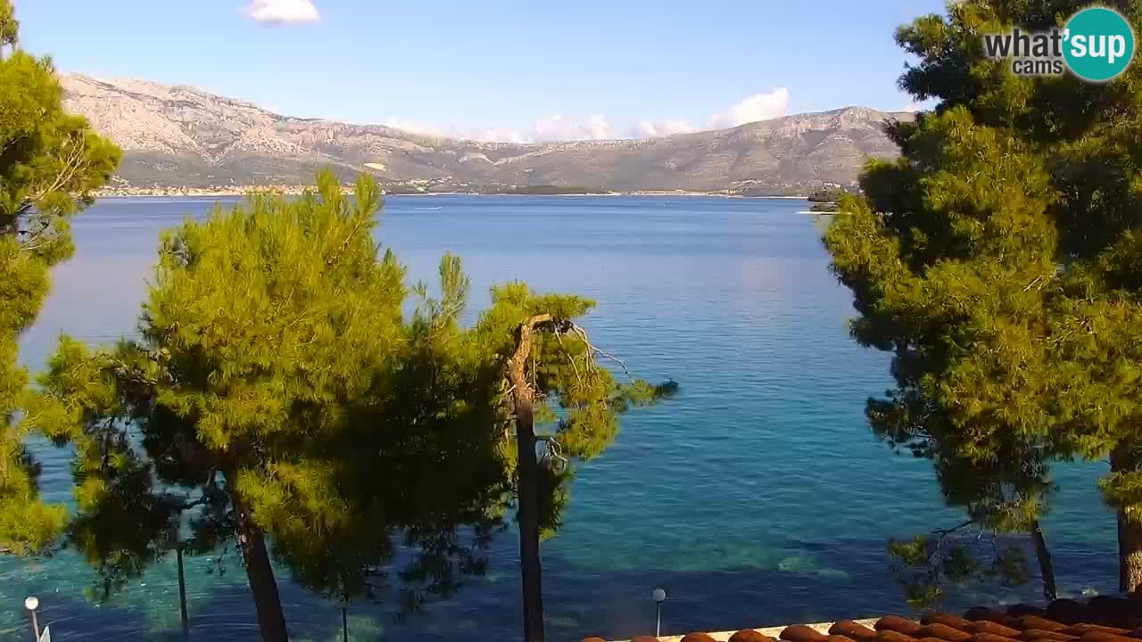 Lumbarda Resort camera en vivo Korčula