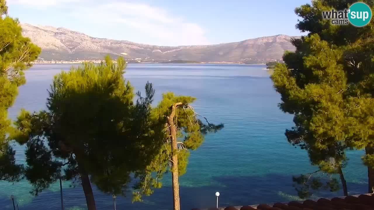 Lumbarda resort Webcam Korčula