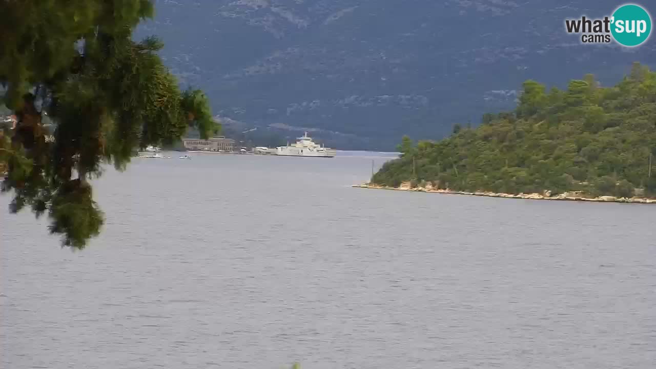 Lumbarda Resort camera en vivo Korčula