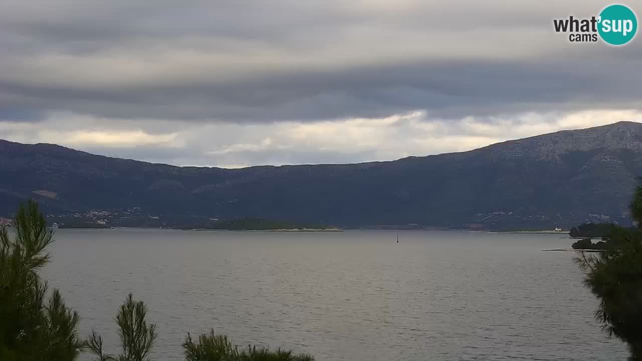 Lumbarda resort – livecam Korčula