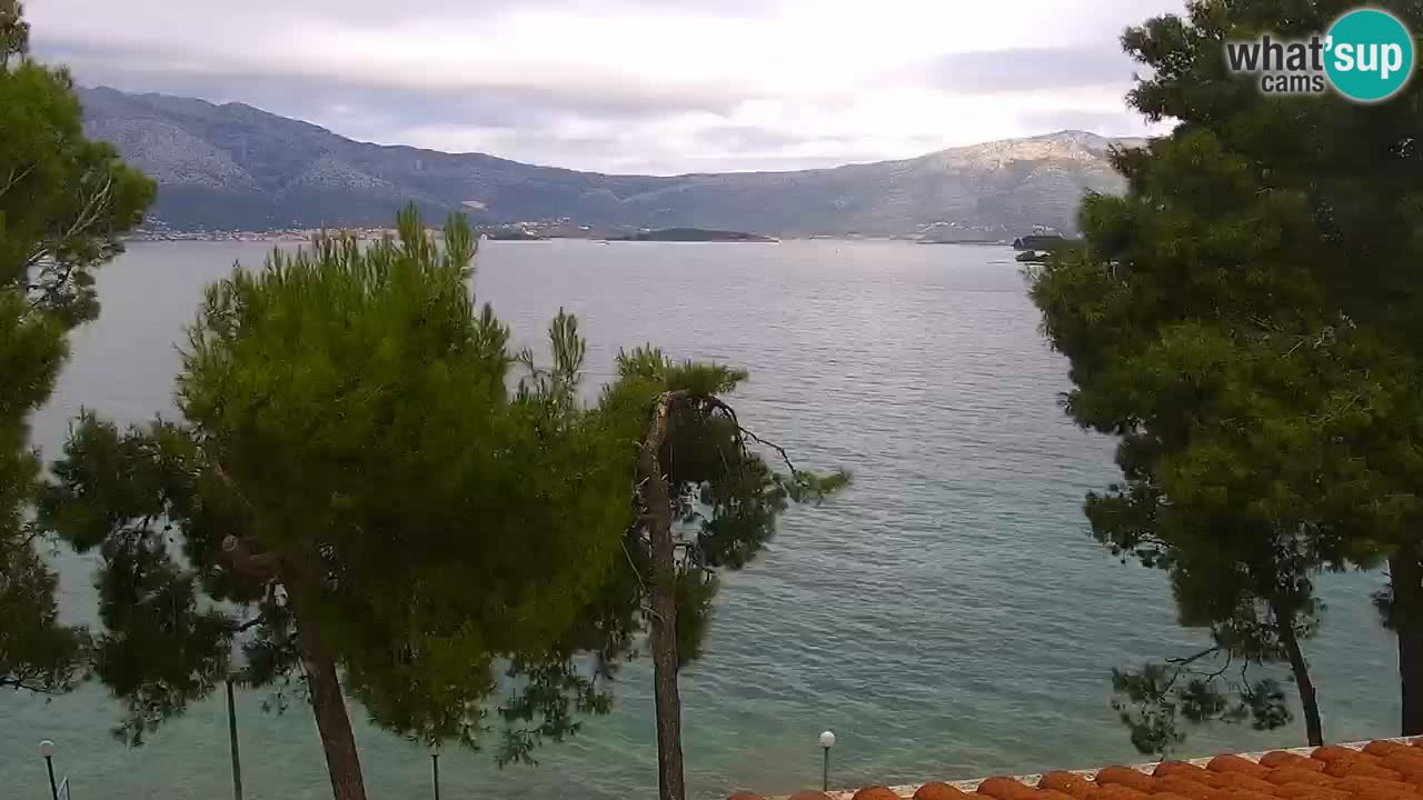 Lumbarda resort Webcam Korčula