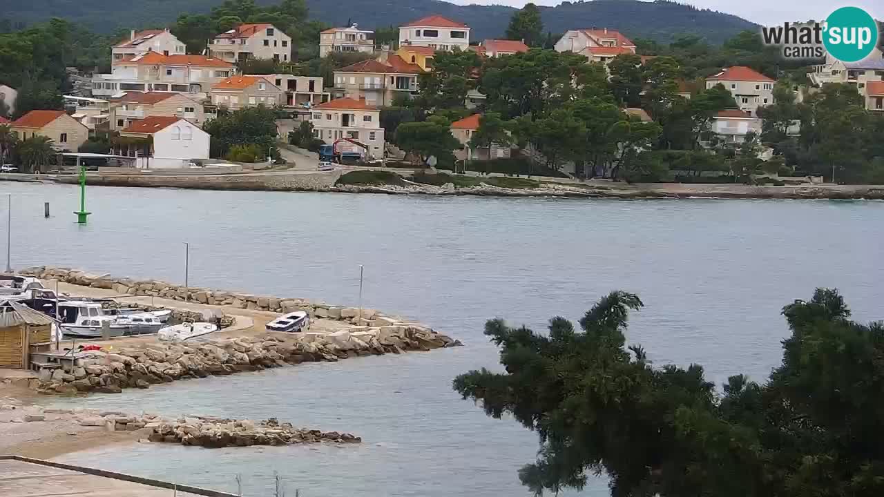 Lumbarda resort Spletna kamera Korčula