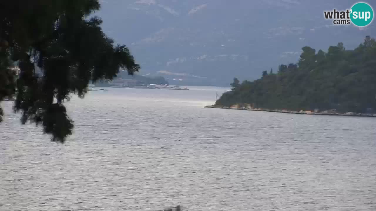 Lumbarda resort Web Kamera Korčula