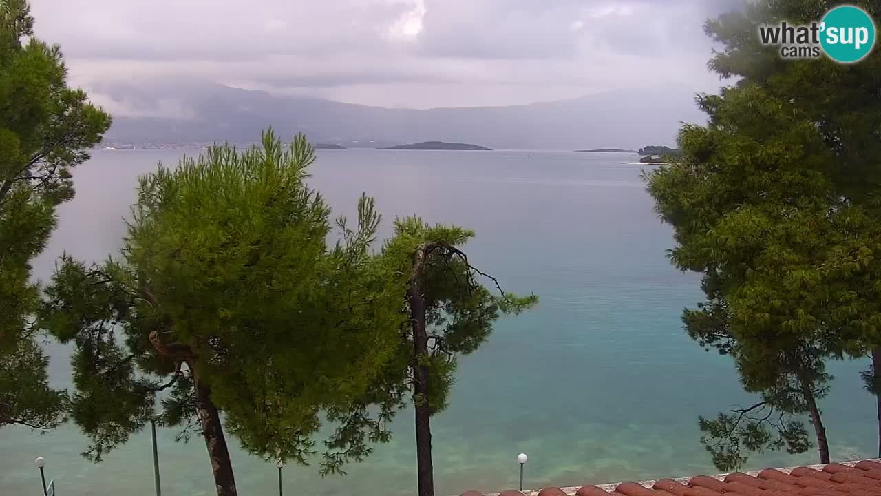 Lumbarda Resort live cam Curzola