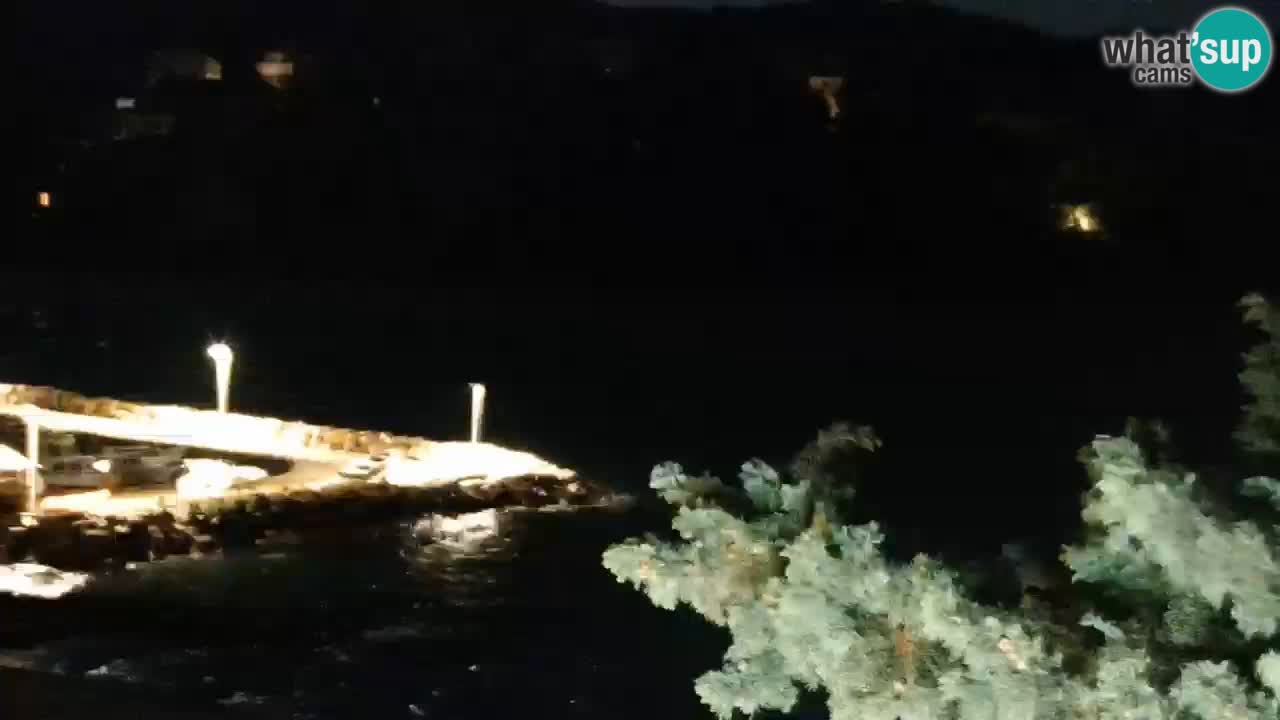 Lumbarda resort Spletna kamera Korčula