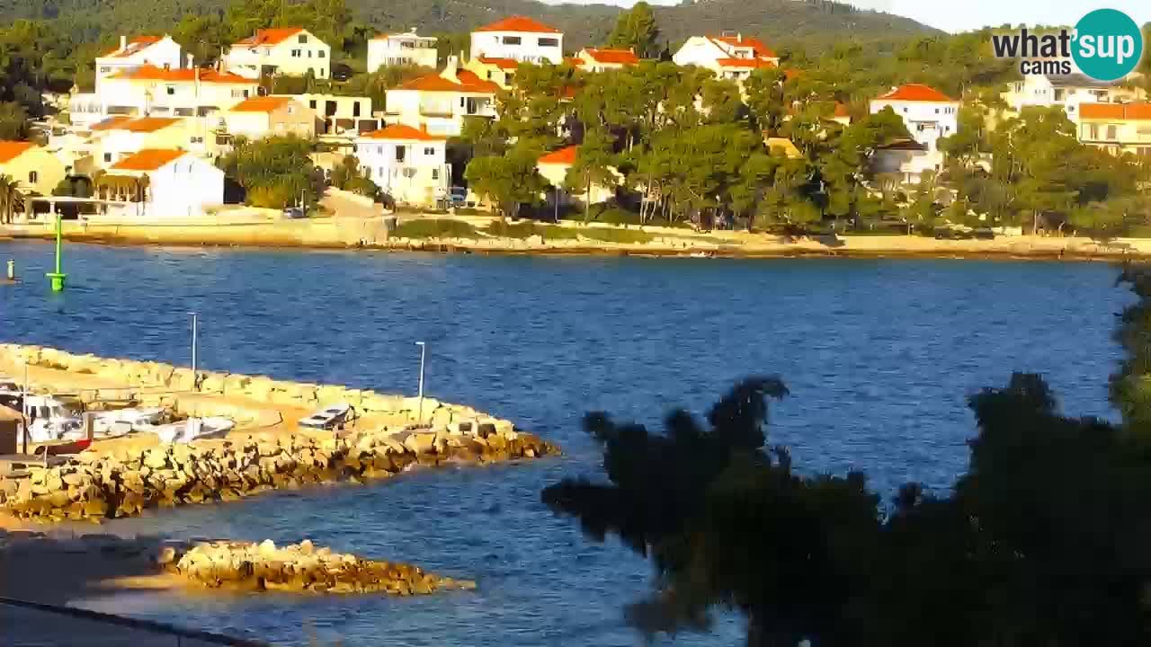 Lumbarda resort Spletna kamera Korčula