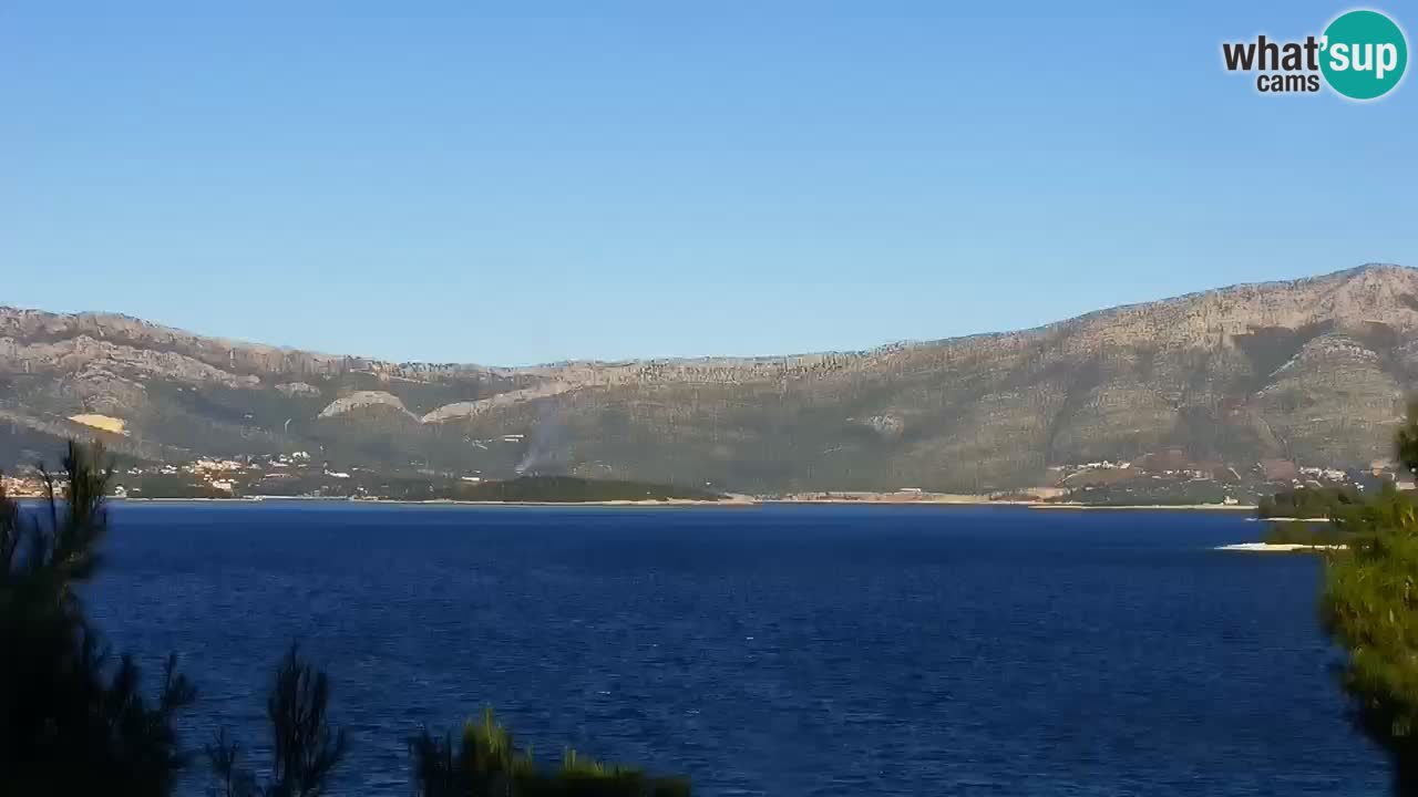 Lumbarda Resort live cam Curzola