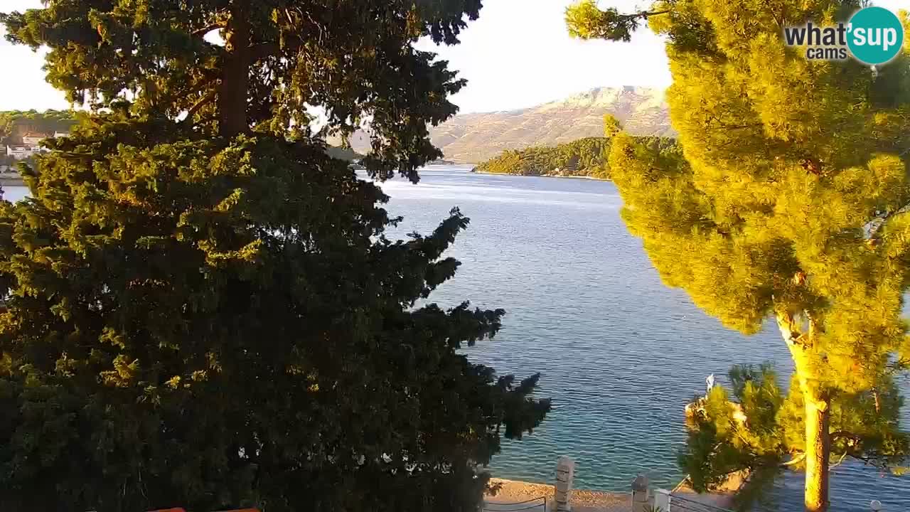 Lumbarda resort Webcam Korčula