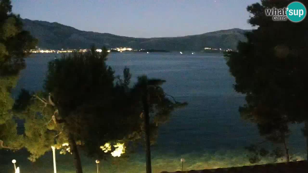 Lumbarda resort – livecam Korčula
