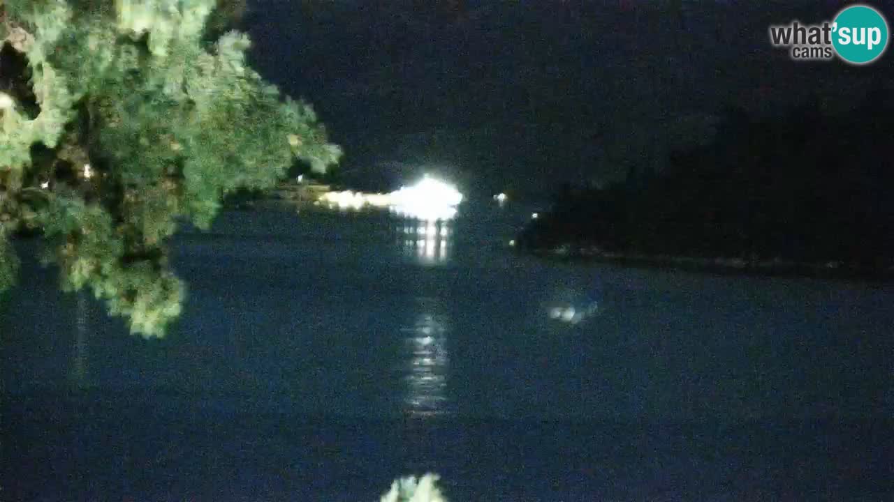 Lumbarda resort Spletna kamera Korčula