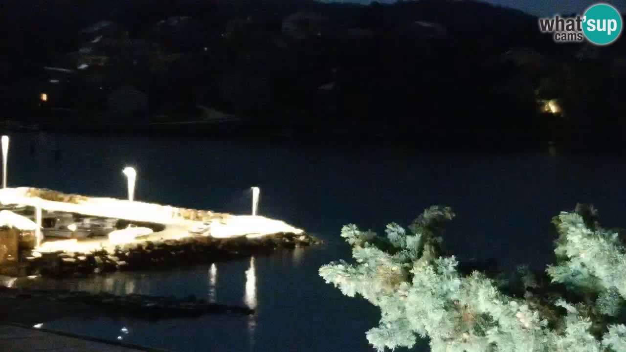 Lumbarda resort Web Kamera Korčula