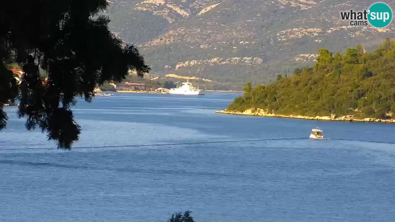 Lumbarda resort – livecam Korčula