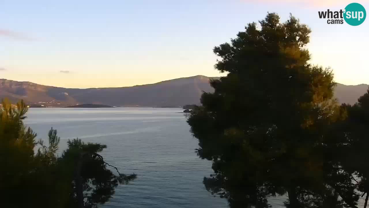 Lumbarda resort Webcam Korčula