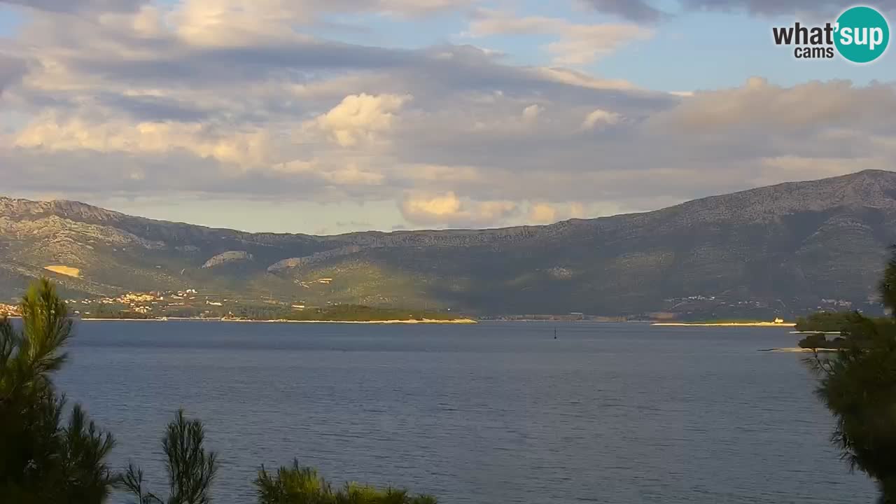 Lumbarda Resort camera en vivo Korčula