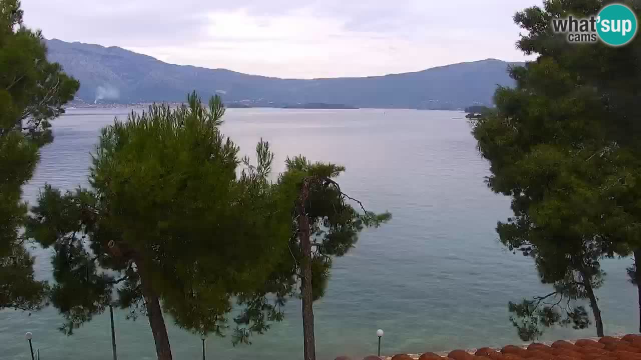 Lumbarda resort Web Kamera Korčula