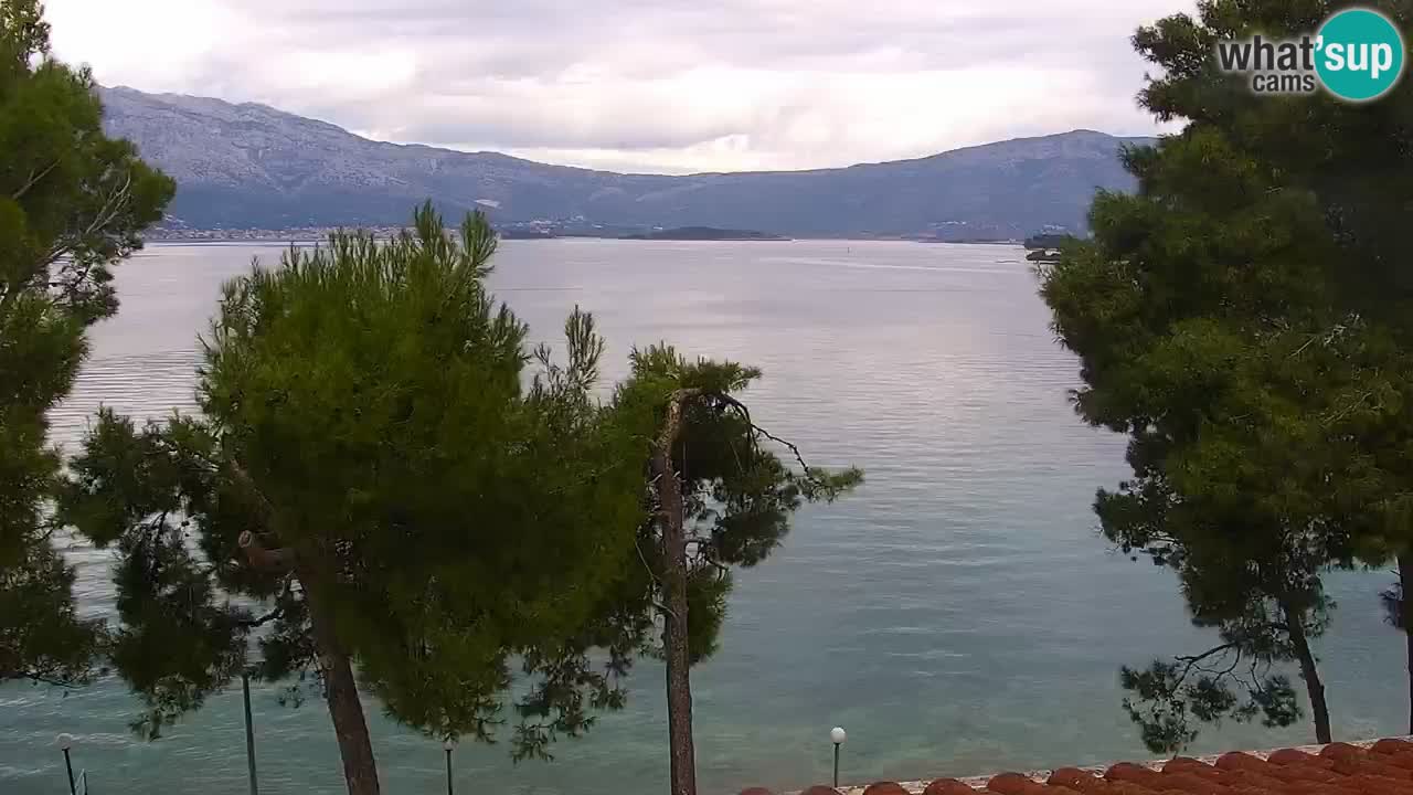 Lumbarda resort Web Kamera Korčula